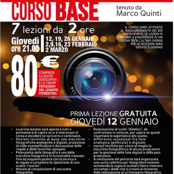 Corso base di fotografia